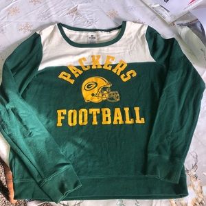 NFL PINK Women’s Green Bay Packers Top